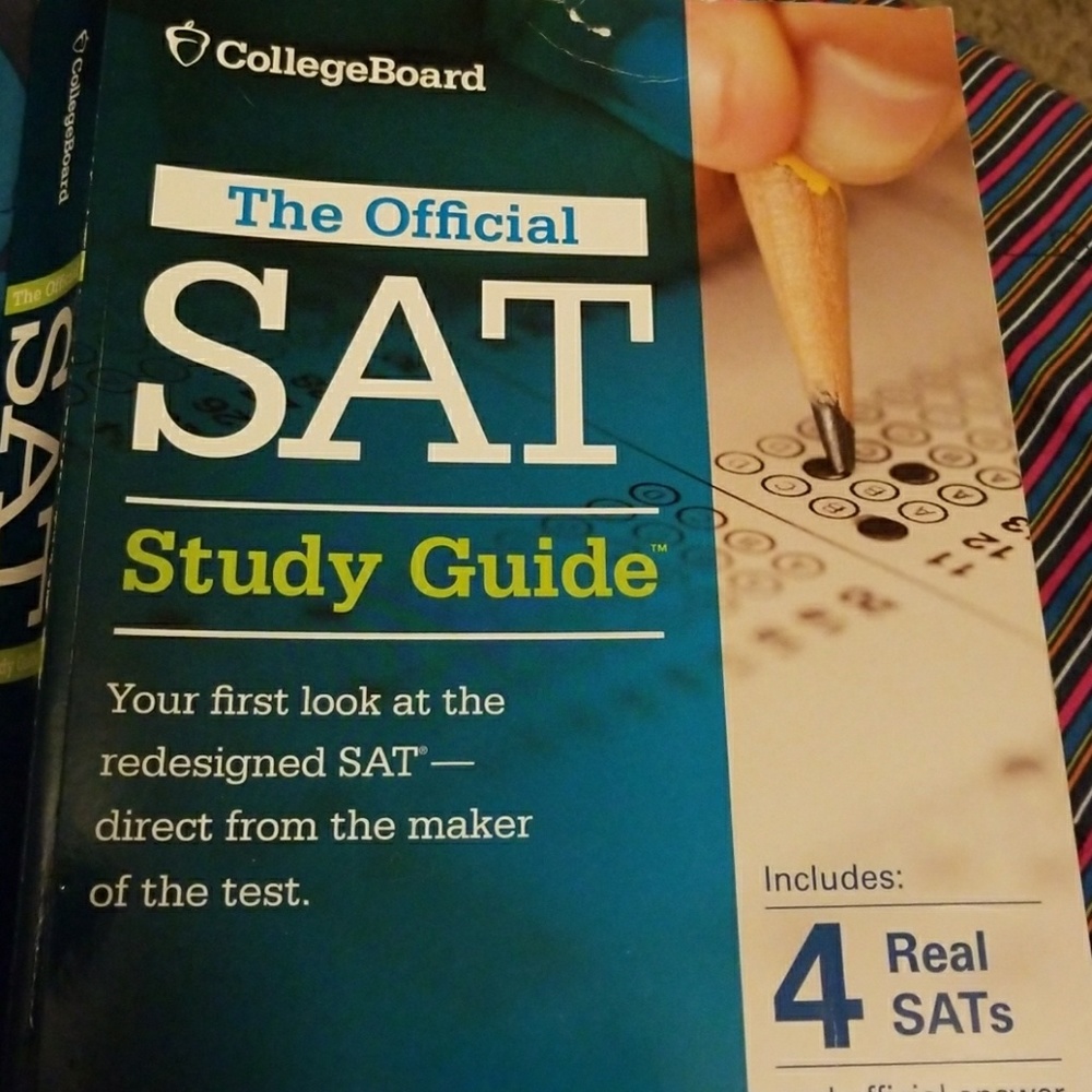 SAT Study Guide with 4 Tests!